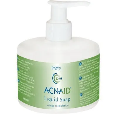 Boderm Acnaid Liquid Soap Υγρό Σαπούνι Καθαρισμού Επιδερμίδας με Τάση Ακμής 300ml