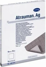 Atrauman Επίθεμα Αργύρου 5X5cm 10τμχ Ref:499571 Hartmann