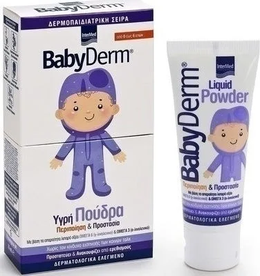 Intermed Babyderm Liquid Powder Υγρή Προστατευτική Πούδρα , 75ml