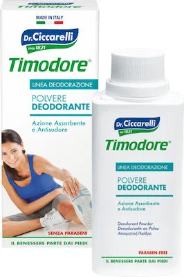 Dr.Ciccarelli Timodore Polvere Deodorante Αποσμητική Πούδρα Ποδιών, 75g
