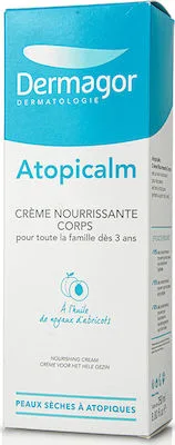 Inpa Dermagor Atopicalm Nourishing Cream Corps Κρέμα Σώματος με Ενυδατικούς Παράγοντες για την Περιποίηση του Ατοπικού Δέρματος, 250ml