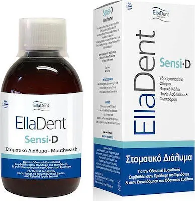 Elladent Sensi D Mouthwash Στοματικό Διάλυμα για τα Ευαίσθητα Δόντια, 250ml