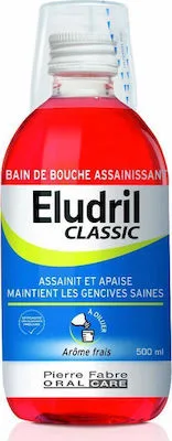 Elgydium Eludril Classic Στοματικό Διάλυμα για την Προστασία & τη Διατήρηση της Υγείας των Ούλων, 500ml