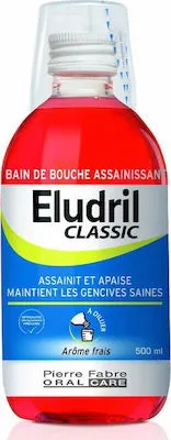 Elgydium Eludril Classic Στοματικό Διάλυμα για την Προστασία & τη Διατήρηση της Υγείας των Ούλων, 500ml