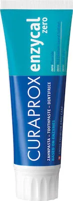 Curaprox Enzycal Zero Οδοντόκρεμα Κατάλληλη για Ομοιοπαθητική, 75 ml
