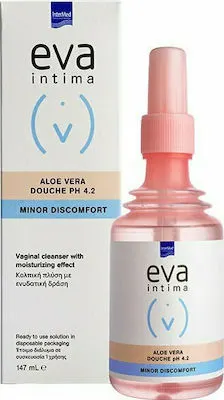 Intermed Eva Intima Minor Discomfort Aloe Vera Douche Κολπική Πλύση με Ενυδατική Δράση pH 4.2 147ml
