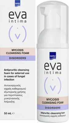 Intermed Eva Mycosis Intimate Foaming Wash Αφρός Καθαρισμού για την Ευαίσθητη Περιοχή, 50ml