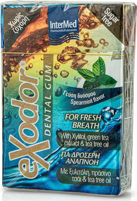 InterMed Exodor Dental Gum 21gr Τσίχλα για Φρέσκια Αναπνοή