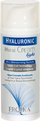 Froika Hyaluronic Moist Light 24ωρη Ενυδατική & Αντιγηραντική Κρέμα Προσώπου με Υαλουρονικό Οξύ για Λιπαρές/Μικτές Επιδερμίδες 50ml
