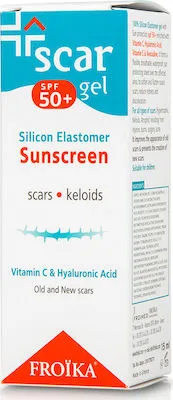 Froika Scar SPF50+ Gel Σιλικόνης Mε Αντιηλιακή Προστασία για Ουλές 15ml