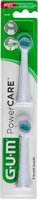 Gum Power Care Soft Brush Head (4210) Ανταλλακτικές Κεφαλές Οδοντόβουρτσας 2 Τεμάχια