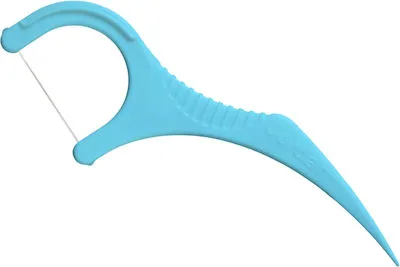 Jordan 3-in-1 Flosser Οδοντικό Νήμα με Λαβή σε Γαλάζιο χρώμα 50τμχ