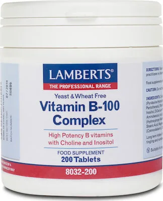 Lamberts b-100 complex 200tabs