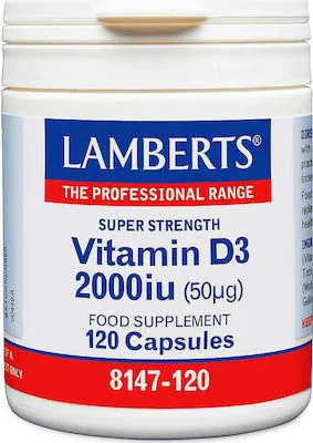 Lamberts d3 2000iu 120caps