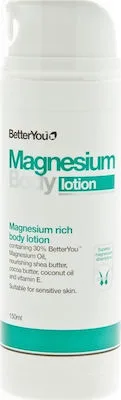 BetterYou Magnesium Body Lotion Λοσιόν Σώματος Πλούσια σε Μαγνήσιο, 150ml