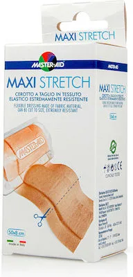 Master Aid Αυτοκόλλητο Επίθεμα Maxi Stretch 50x8cm 1τμχ