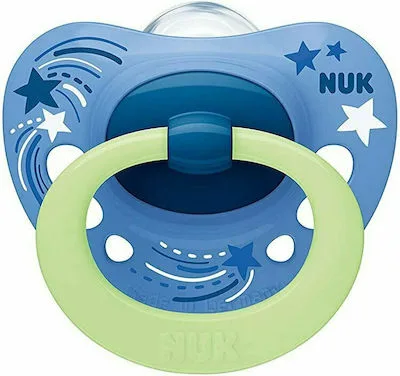 Nuk Signature Night Orthodontic Silicone Soother 18-36m, 1 Τεμάχιο