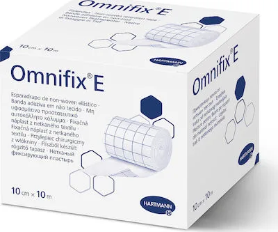 Omnifix E Αυτοκόλλητη Non Woven Ταινία Στερέωσης Επιθεμάτων 10cmx10m 1τμχ REF:900650 Hartmann