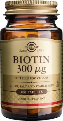 Solgar biotin 300mg 100tabs