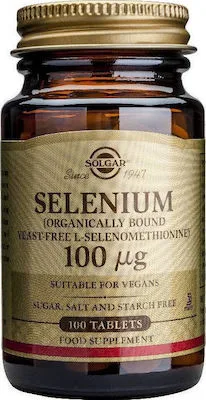Solgar selenium 100mg 100tabs