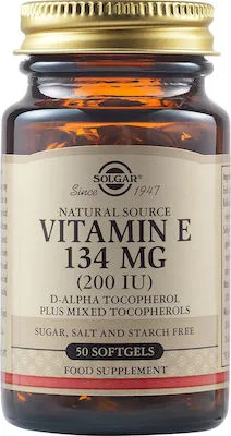 Solgar vit e 200iu 250softgels