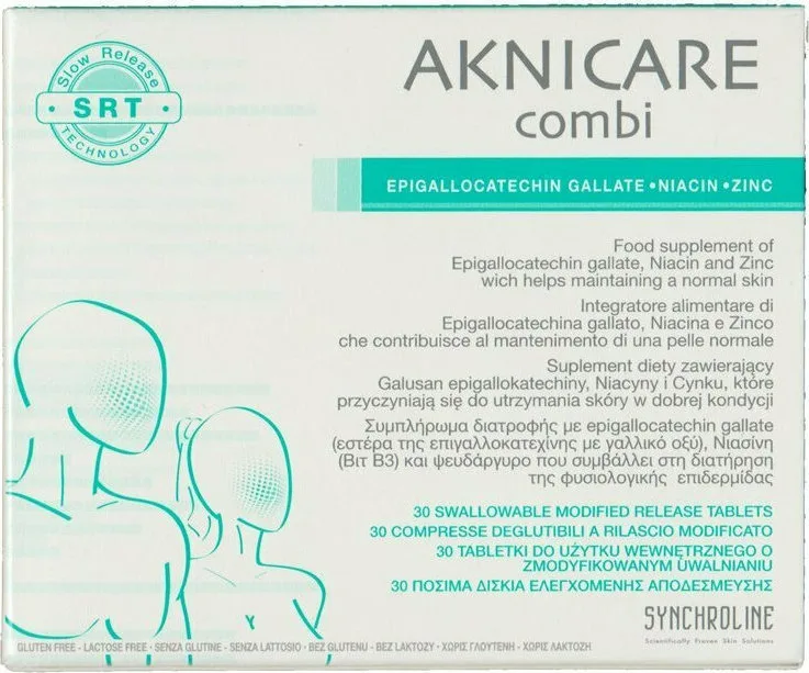 Synchroline Aknicare Combi 30 κάψουλες
