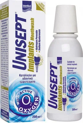Intermed Unisept Implants Kαθημερινό Διάλυμα για Οδοντικά Εμφυτεύματα 250ml