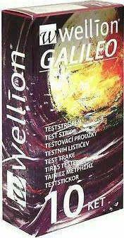 Wellion Galileo KET Ταινίες Μέτρησης Κετόνης 10τμχ