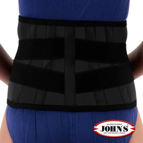 ​​John's Criss Cross ζώνη οσφύος neoprene *(120260), χρώμα: μπλε / Ύψος 20cm