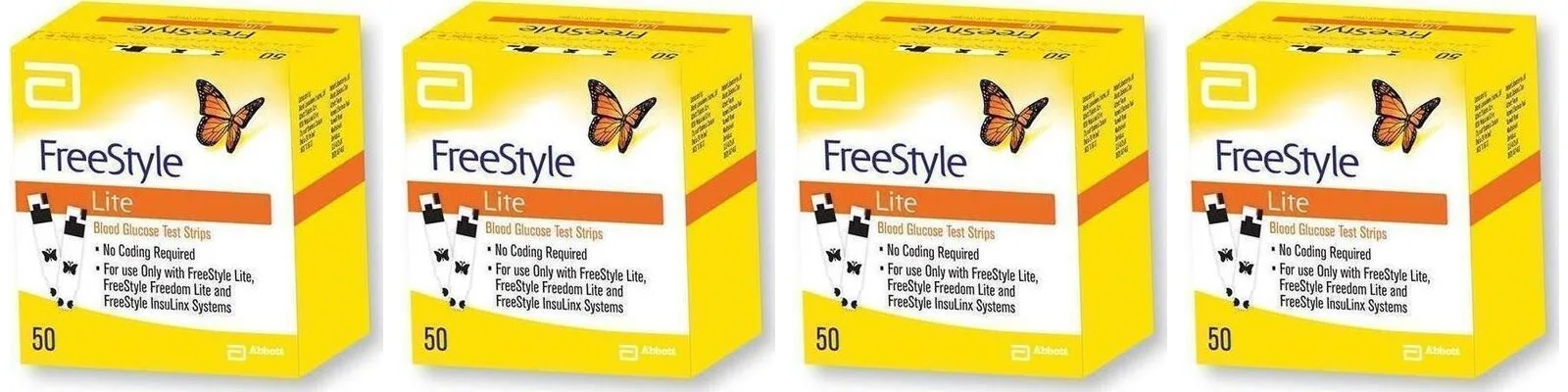 Abbott FreeStyle Lite 50τμχ X 4 TEMAXIA