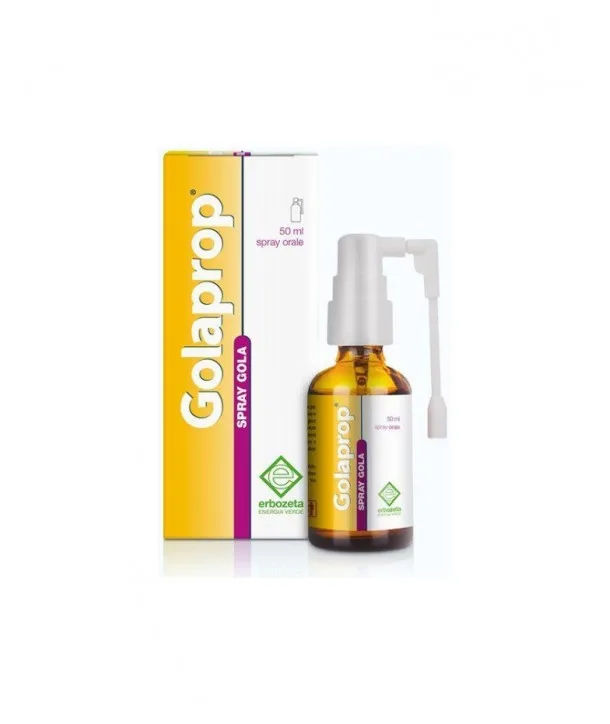 Erbozeta Golaprop Spray για τον Ερεθισμένο Λαιμό και το Κρυολόγημα 50ml