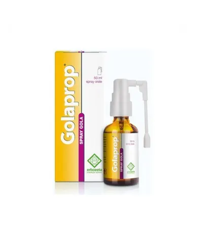 Erbozeta Golaprop Spray για τον Ερεθισμένο Λαιμό και το Κρυολόγημα 50ml