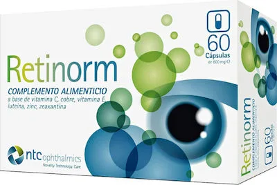 Rafarm Retinorm 600mg Συμπλήρωμα Διατροφής για την Υγεία των Ματιών 60caps