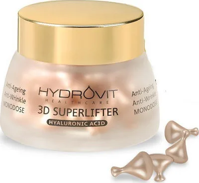 Hydrovit 3D Superlifter Hyaluronic Acid Αντιγηραντικός Ορός 60 Μονοδόσεις