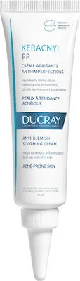 Ducray Keracnyl PP Cream Καταπραϋντική Κρέμα για Λιπαρό Δέρμα με Τάση Ακμής Κατά των Ατελειών 30ml