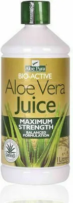 Optima - Aloe Pura Aloe Vera Juice Maximum Strength 100% Φυσικός Χυμός Αλόης 1000ml