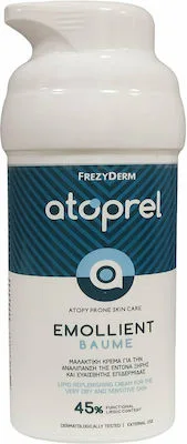 Frezyderm Atoprel Emollient Baume 300ml Μαλακτική Κρέμα Προσώπου, Σώματος για Έντονα Ξηρή & Ευαίσθητη Επιδερμίδα με Τάση Ατοπίας / Βρέφη - Παιδιά - Ενήλικες