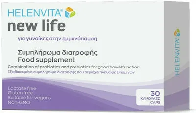 Helenvita New Life για Γυναίκες στην Εμμηνόπαυση, 30 Κάψουλες