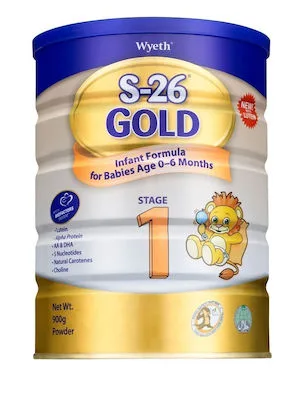 S-26 | Gold I Γάλα σε Σκόνη 1ης Βρεφικής Ηλικίας από τη Γέννηση έως 6 Μηνών | 400gr
