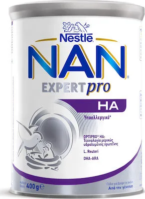 Nestle Nan Expert Pro HA Υποαλλεργικό Γάλα για Βρέφη σε Σκόνη από την Γέννηση 400g