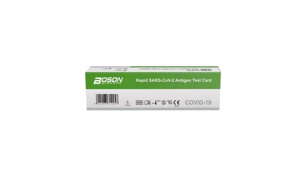 Boson Rapid SARS-CoV-2 Antigen Test Αυτοδιαγνωστικό Τεστ Ταχείας Ανίχνευσης Αντιγόνων με Ρινικό Δείγμα 1τμχ