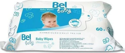 Μωρομάντηλα Bel Baby Wipes 60τμχ REF:916292 Hartmann