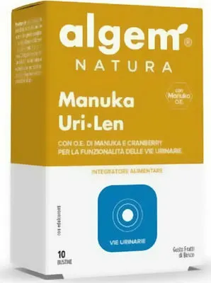 Algem Manuka Uri-Len για την Αντιμετώπιση των Λοιμώξεων του Ουροποιητικού 10 sticks