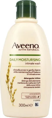 Aveeno Daily Moisturising Intimate Wash Απαλό Υγρό Καθαρισμού για την Ευαίσθητη Περιοχή με Άρωμα Βανίλια 300ml