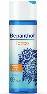 Bepanthol Tattoo Gentle Wash Tattoo Απαλός Καθαρισμός Τατουάζ 200ml.