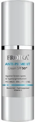 Froika Anti-Pigment Κρέμα Προσώπου με SPF50 για Πανάδες & Λεύκανση με Βιταμίνη C 30ml
