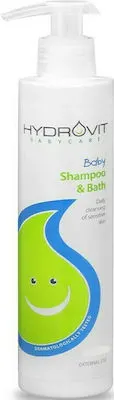 Hydrovit Baby Shampoo & Bath 300ml - Ήπιο Σαμπουάν & Αφρόλουτρο Για Μωρά