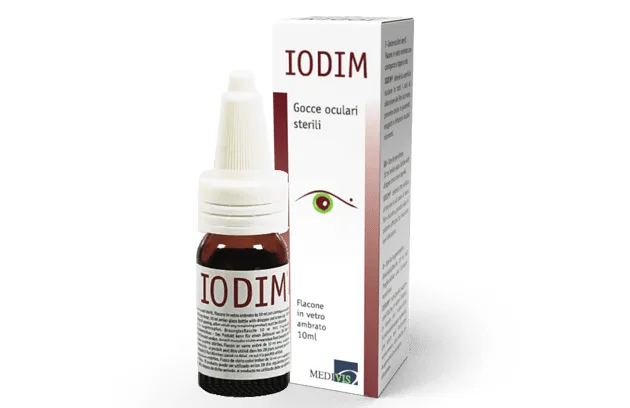Medivis Iodim Sterile Eye Drops Στείρο Οφθαλμικό Διάλυμα 10ml(Διατηρείται στο ψυγείο -Παραλαβή μονο απο το Φαρμακείο)