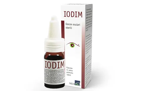 Medivis Iodim Sterile Eye Drops Στείρο Οφθαλμικό Διάλυμα 10ml(Διατηρείται στο ψυγείο -Παραλαβή μονο απο το Φαρμακείο)