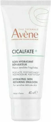 Avene Cicalfate+ Post Acte Ενυδατική Κρέμα Ανάπλασης Σώματος για Ξηρές Επιδερμίδες & Φροντίδας Τατουάζ 40ml